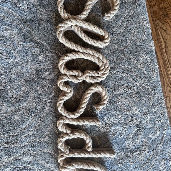 Seaside Rope Decor - Picture 2 of 3